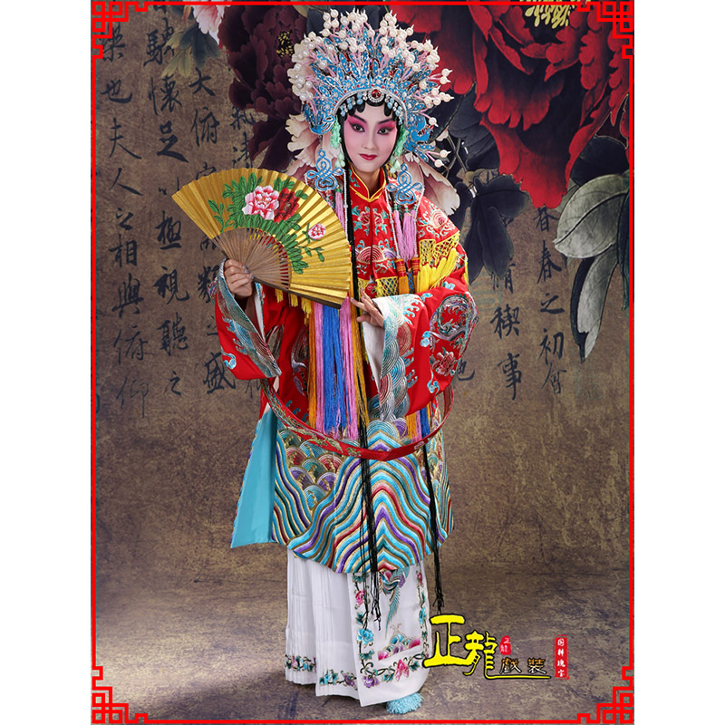 黄梅凤袍杨贵妃贵妃醉酒 软绉团凤女蟒